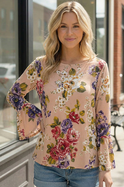 Love Grows Here Bell Sleeve Top - Online Only!