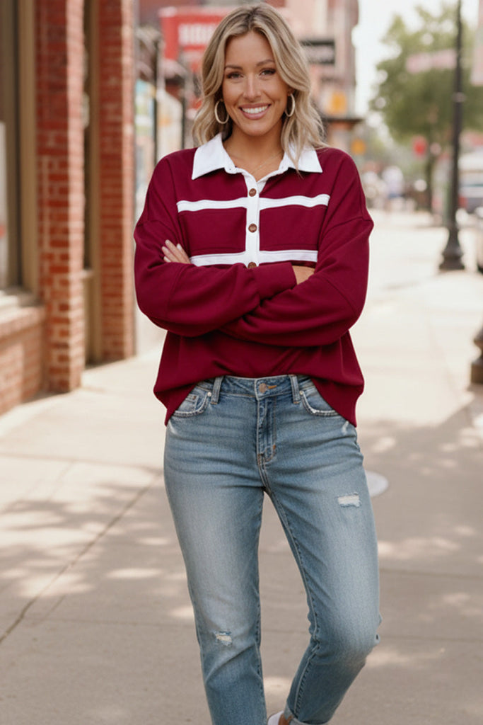 Chic Wine Top - Online Only!