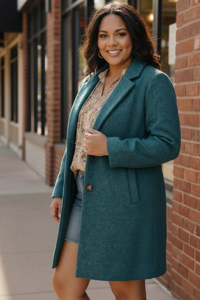 Frosted Teal Dream Coat - Online Only!