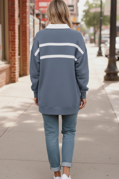 Chic Slate Blue Top - Online Only!