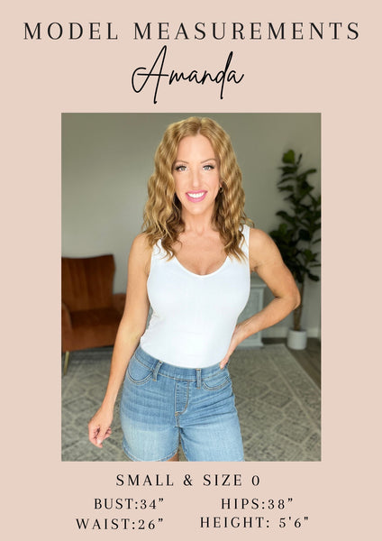 Judy Blue Mid Rise Wide Leg Jeans - Online Only!