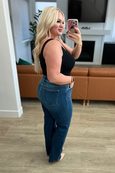 Judy Blue High Rise Button Fly Dad Jeans - Online Only!