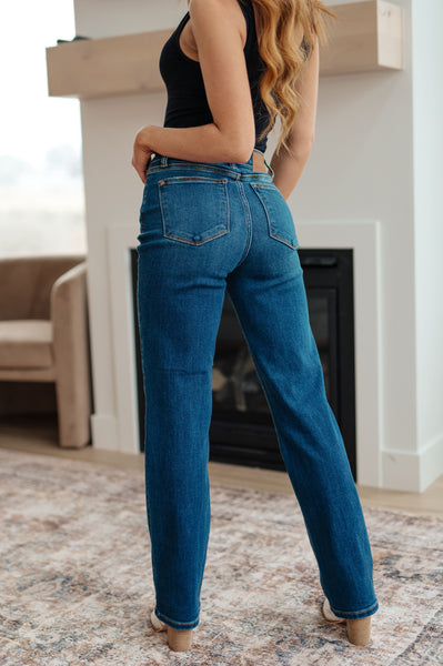 Judy Blue High Rise Button Fly Dad Jeans - Online Only!