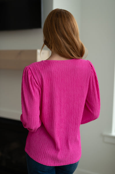 Very Refined V-Neck Blouse - Online Only!