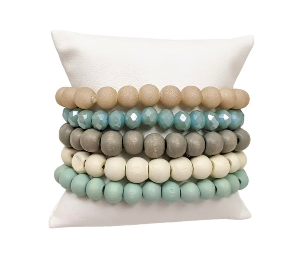 Mint Multi Bracelet Set
