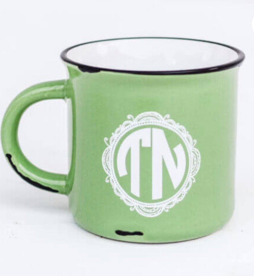TN Lime Green Coffee Cup