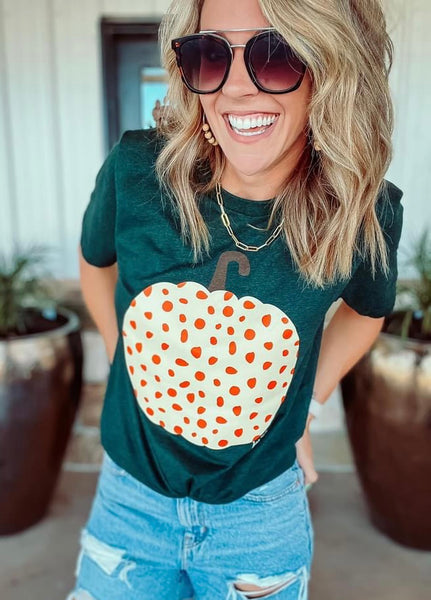 Spotted Pumpkin Tee